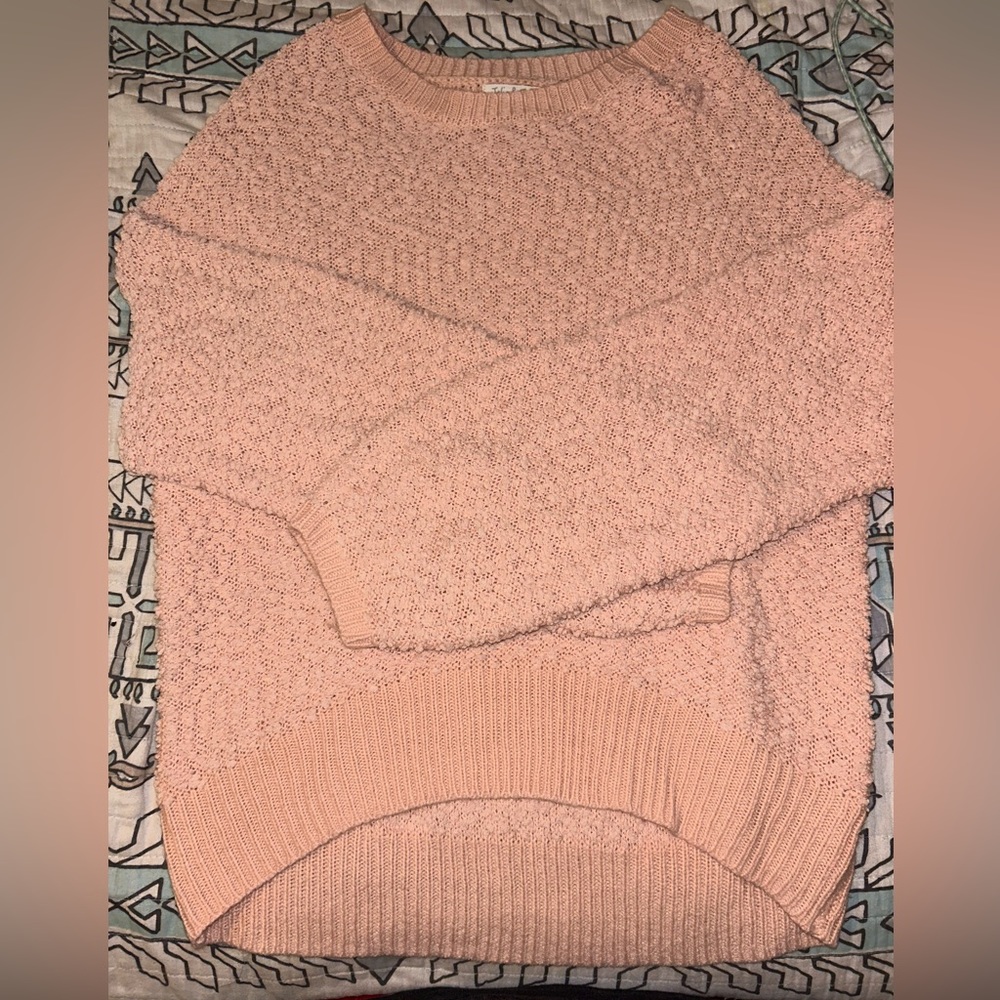 Pink sweater